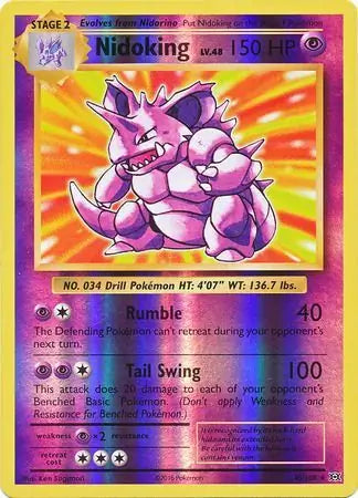 Nidoking 45/108 (XY - Evolutions)  - Reverse Holofoil | Good Games Adelaide SA