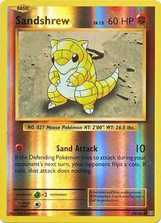 Sandshrew 54/108 (XY - Evolutions)  - Reverse Holofoil | Good Games Adelaide SA