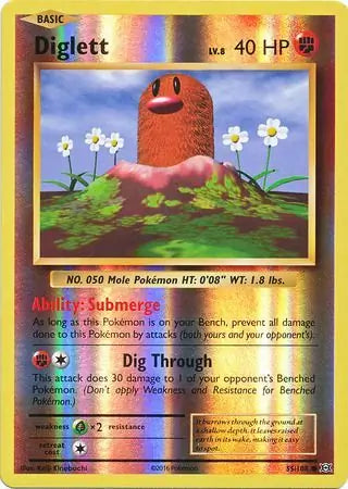 Diglett 55/108 (XY - Evolutions)  - Reverse Holofoil | Good Games Adelaide SA
