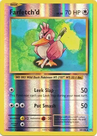 Farfetch'd 68/108 (XY - Evolutions)  - Reverse Holofoil | Good Games Adelaide SA