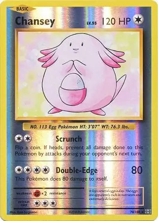 Chansey 70/108 (XY - Evolutions)  - Reverse Holofoil | Good Games Adelaide SA