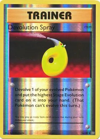 Devolution Spray 76/108 (XY - Evolutions)  - Reverse Holofoil | Good Games Adelaide SA