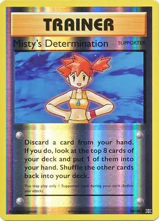Misty's Determination 80/108 (XY - Evolutions)  - Reverse Holofoil | Good Games Adelaide SA