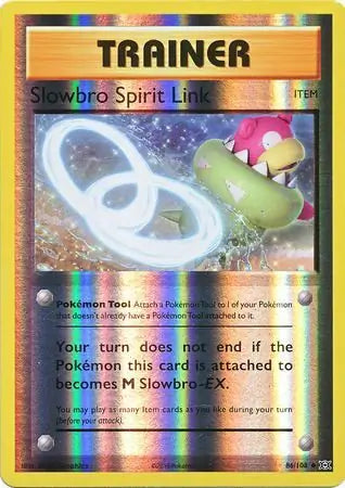 Slowbro Spirit Link 86/108 (XY - Evolutions)  - Reverse Holofoil | Good Games Adelaide SA