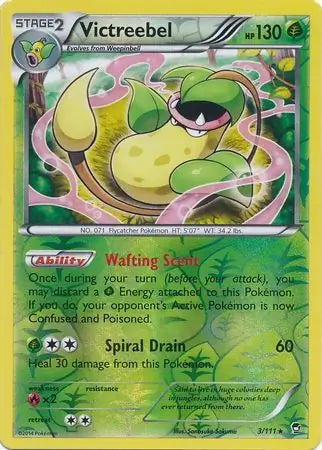 Victreebel 3/111 (XY - Furious Fists)  - Reverse Holofoil | Good Games Adelaide SA