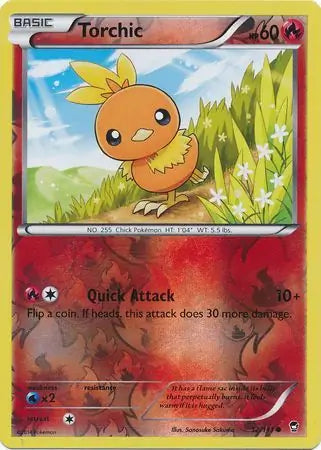 Torchic 12/111 (XY - Furious Fists)  - Reverse Holofoil | Good Games Adelaide SA