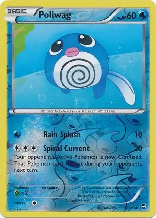 Poliwag 15/111 (XY - Furious Fists)  - Reverse Holofoil | Good Games Adelaide SA