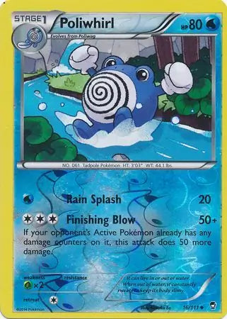 Poliwhirl 16/111 (XY - Furious Fists)  - Reverse Holofoil | Good Games Adelaide SA