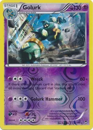 Golurk 43/111 (XY - Furious Fists)  - Reverse Holofoil | Good Games Adelaide SA