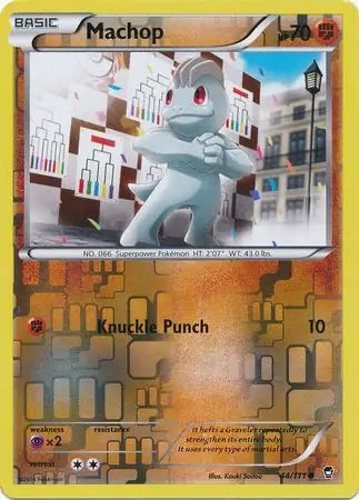 Machop 44/111 (XY - Furious Fists)  - Reverse Holofoil | Good Games Adelaide SA