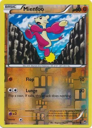 Mienfoo 56/111 (XY - Furious Fists)  - Reverse Holofoil | Good Games Adelaide SA