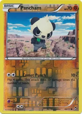 Pancham 60 60/111 (XY - Furious Fists)  - Reverse Holofoil | Good Games Adelaide SA