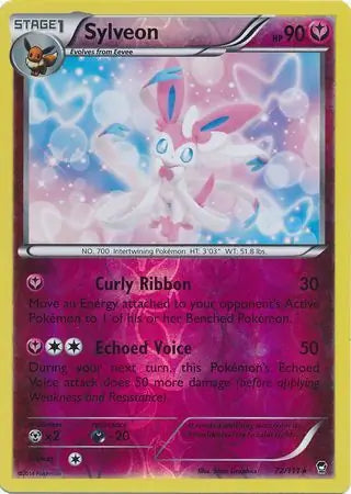 Sylveon 72/111 (XY - Furious Fists)  - Reverse Holofoil | Good Games Adelaide SA