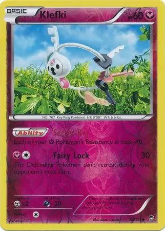 Klefki 73/111 (XY - Furious Fists)  - Reverse Holofoil | Good Games Adelaide SA