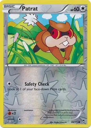 Patrat 84/111 (XY - Furious Fists)  - Reverse Holofoil | Good Games Adelaide SA