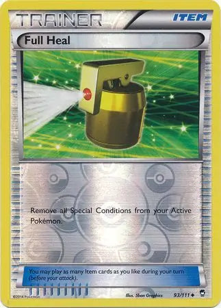 Full Heal 93/111 (XY - Furious Fists)  - Reverse Holofoil | Good Games Adelaide SA