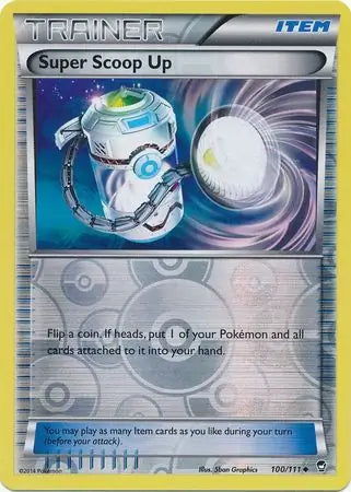 Super Scoop Up 100/111 (XY - Furious Fists)  - Reverse Holofoil | Good Games Adelaide SA