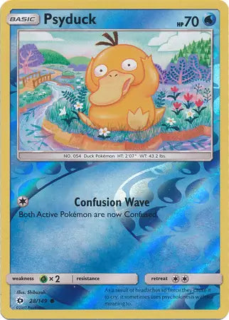 Psyduck 28/149 (SM Base Set)  - Reverse Holofoil | Good Games Adelaide SA