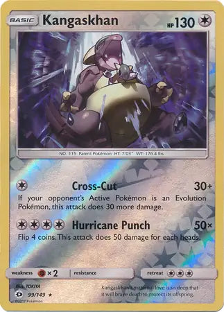 Kangaskhan 99/149 (SM Base Set)  - Reverse Holofoil | Good Games Adelaide SA
