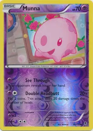 Munna 39/119 (XY - Phantom Forces)  - Reverse Holofoil | Good Games Adelaide SA