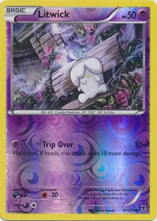 Litwick 41/119 (XY - Phantom Forces)  - Reverse Holofoil | Good Games Adelaide SA