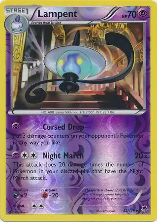 Lampent 42/119 (XY - Phantom Forces)  - Reverse Holofoil | Good Games Adelaide SA