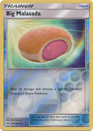Big Malasada 114/149 (SM Base Set)  - Reverse Holofoil | Good Games Adelaide SA
