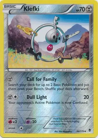 Klefki 66/119 (XY - Phantom Forces)  - Reverse Holofoil | Good Games Adelaide SA