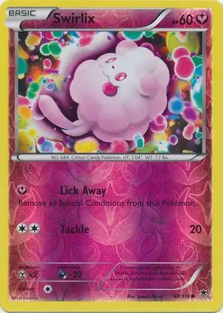 Swirlix 68/119 (XY - Phantom Forces)  - Reverse Holofoil | Good Games Adelaide SA