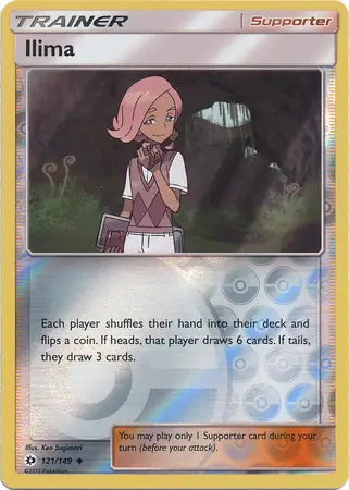 Ilima 121/149 (SM Base Set)  - Reverse Holofoil | Good Games Adelaide SA