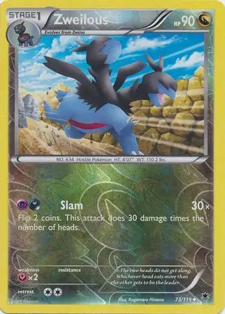 Zweilous 73/119 (XY - Phantom Forces)  - Reverse Holofoil | Good Games Adelaide SA