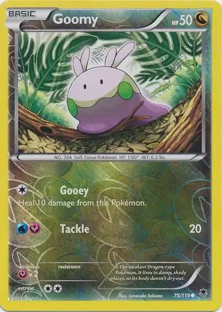 Goomy 75/119 (XY - Phantom Forces)  - Reverse Holofoil | Good Games Adelaide SA