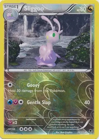 Sliggoo 76/119 (XY - Phantom Forces)  - Reverse Holofoil | Good Games Adelaide SA
