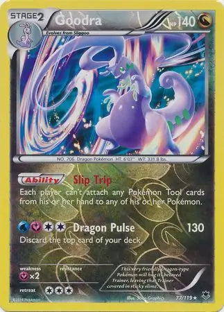 Goodra 77/119 (XY - Phantom Forces)  - Reverse Holofoil | Good Games Adelaide SA