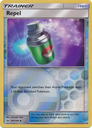 Repel 130/149 (SM Base Set)  - Reverse Holofoil | Good Games Adelaide SA