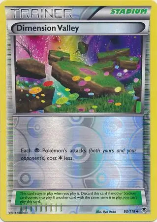 Dimension Valley 93/119 (XY - Phantom Forces)  - Reverse Holofoil | Good Games Adelaide SA