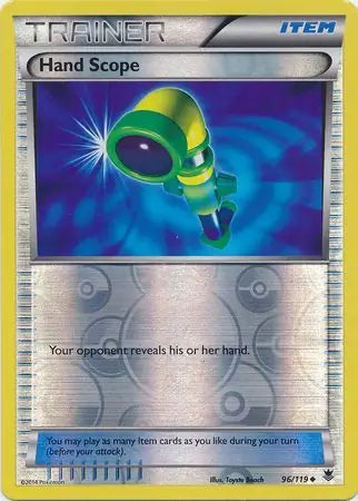 Hand Scope 96/119 (XY - Phantom Forces)  - Reverse Holofoil | Good Games Adelaide SA