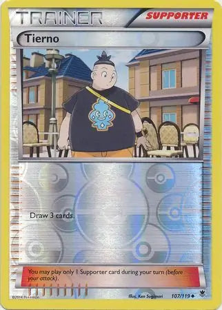 Tierno 107/119 (XY - Phantom Forces)  - Reverse Holofoil | Good Games Adelaide SA