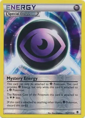 Mystery Energy 112/119 (XY - Phantom Forces)  - Reverse Holofoil | Good Games Adelaide SA