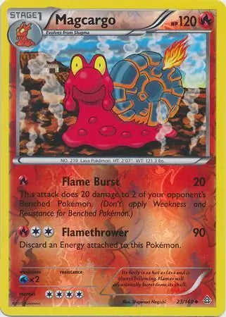 Magcargo 23/160 (XY - Primal Clash)  - Reverse Holofoil | Good Games Adelaide SA