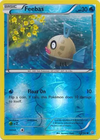Feebas 43/160 (XY - Primal Clash)  - Reverse Holofoil | Good Games Adelaide SA