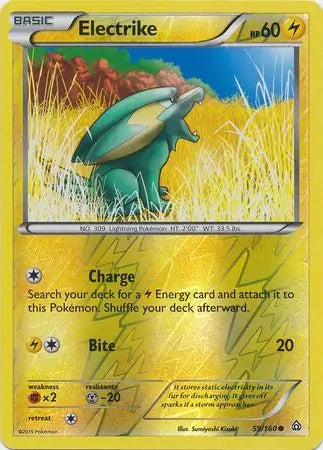 Electrike 59/160 (XY - Primal Clash)  - Reverse Holofoil | Good Games Adelaide SA
