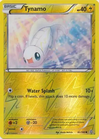 Tynamo 62/160 (XY - Primal Clash)  - Reverse Holofoil | Good Games Adelaide SA
