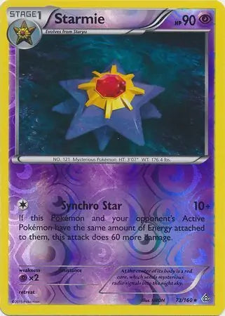 Starmie 73/160 (XY - Primal Clash)  - Reverse Holofoil | Good Games Adelaide SA
