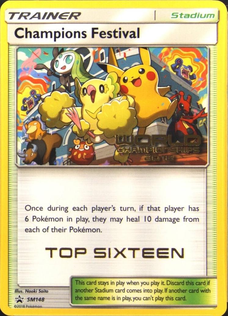 Champions Festival SM148 World Championships 2018 Top Sixteen SM148 (SM Promos)  | Good Games Adelaide SA