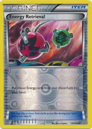 Energy Retrieval 126/160 (XY - Primal Clash)  - Reverse Holofoil | Good Games Adelaide SA