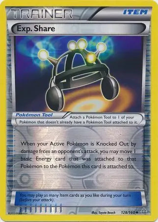 Exp Share 128/160 (XY - Primal Clash)  - Reverse Holofoil | Good Games Adelaide SA