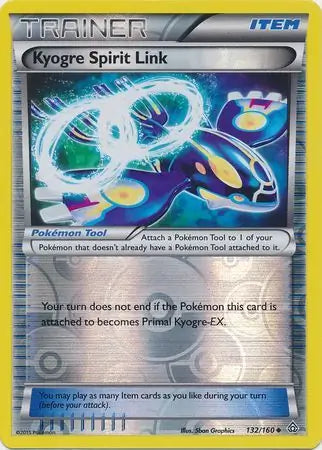 Kyogre Spirit Link 132/160 (XY - Primal Clash)  - Reverse Holofoil | Good Games Adelaide SA