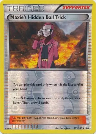 Maxie's Hidden Ball Trick 133/160 (XY - Primal Clash)  - Reverse Holofoil | Good Games Adelaide SA
