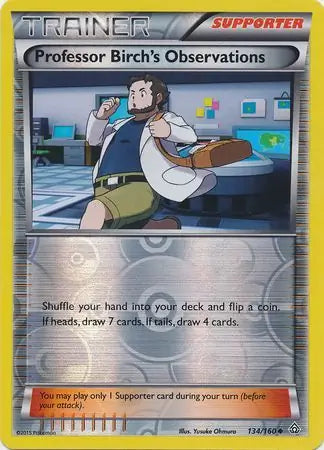 Professor Birch's Observations 134/160 (XY - Primal Clash)  - Reverse Holofoil | Good Games Adelaide SA